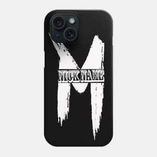 nickname M Phone Case