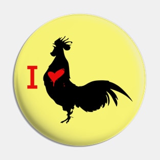 I Love Cock Pin