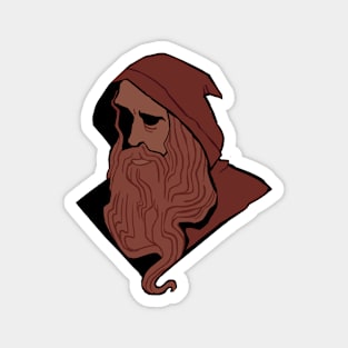 Old wizard dude Magnet