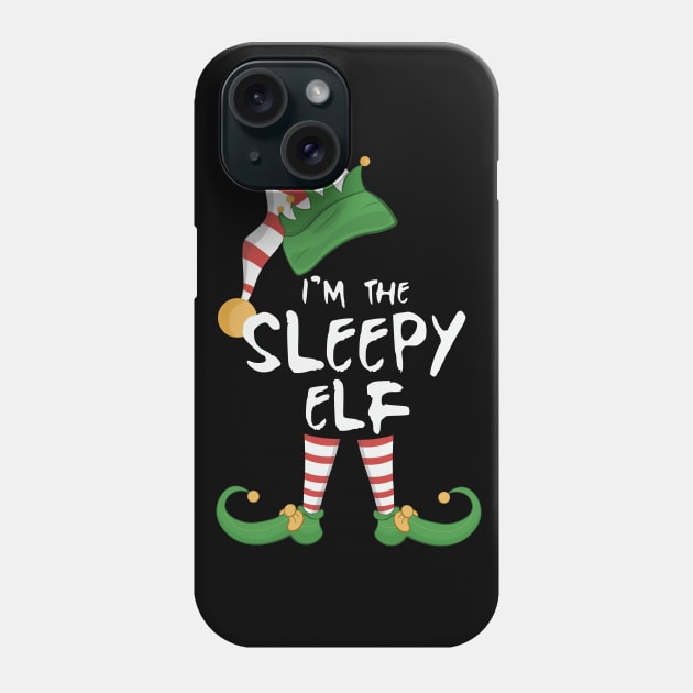 I'm The Sleepy Elf Matching Phone Case by novaya