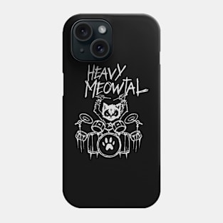 Heavy Meowtal Phone Case