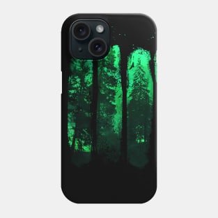 Green Trees Phone Case