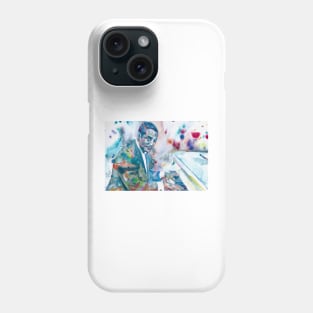 DUKE ELLINGTON watercolor portrait Phone Case