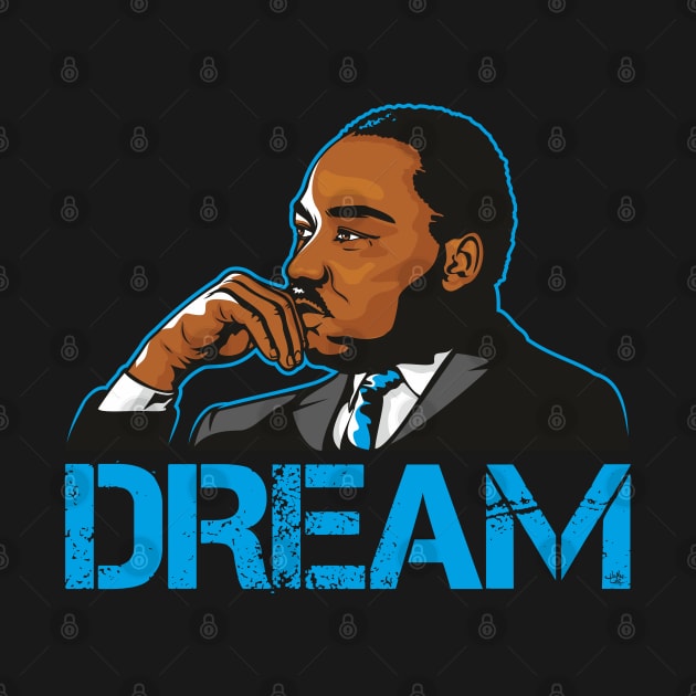 Dr Martin Luther King - Dream by Jamie Lee Art