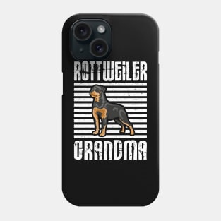 Rottweiler Grandma Proud Dogs Phone Case