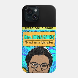 Mrs ROSA PARKS VINTAGE  COMIC Phone Case