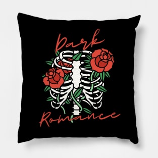 Dark Romance Skeleton Pillow