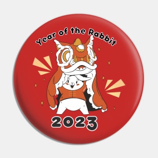 2023 Year of the Rabbit Pin