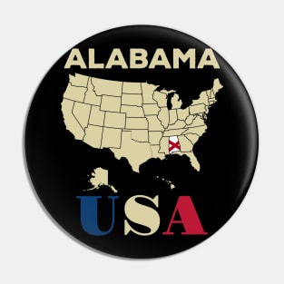 Alabama Pin