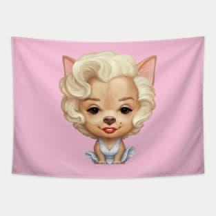 Chihuahua Retro Beauty Tapestry