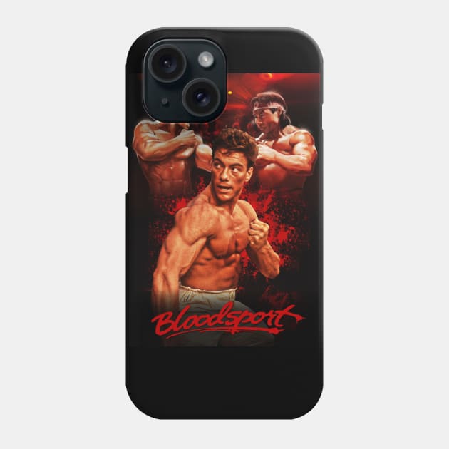 Bloodsport Phone Case by Fantasy Brush Designs