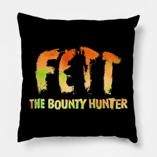 Fett the Bounty Logo Pillow