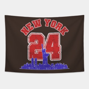 New York Vintage Varsity 24 Tapestry