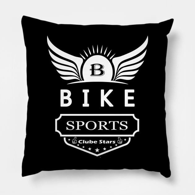 The Bike Sport Pillow by Polahcrea