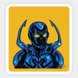 Blue Beetle Movie Sticker for Sale by vacnaspera