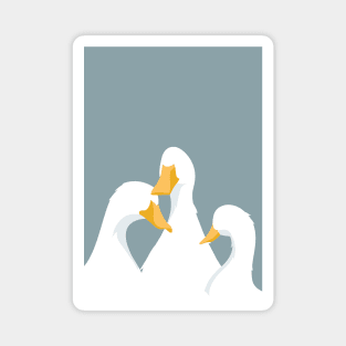 Blue Duck Family Magnet