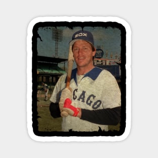 Carlton Fisk in Chicago White Sox Magnet