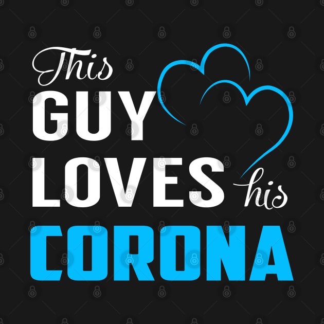 This Guy Loves His CORONA by TrudiWinogradqa