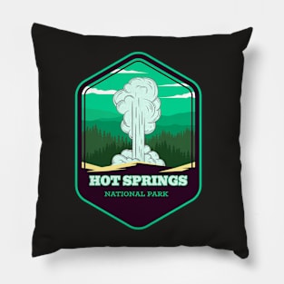 Hot Springs National Park Arkansas Pillow
