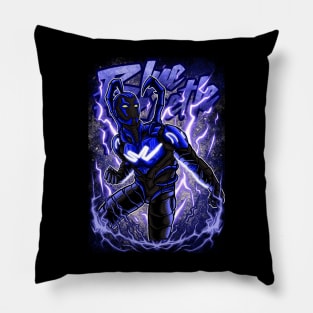 Blue Beetle Pillow