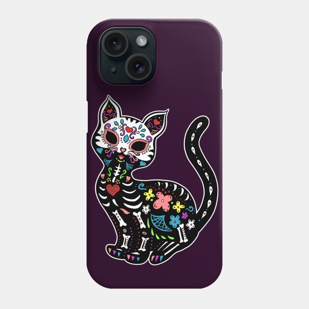 Dia de los Gatos Phone Case by Ellador