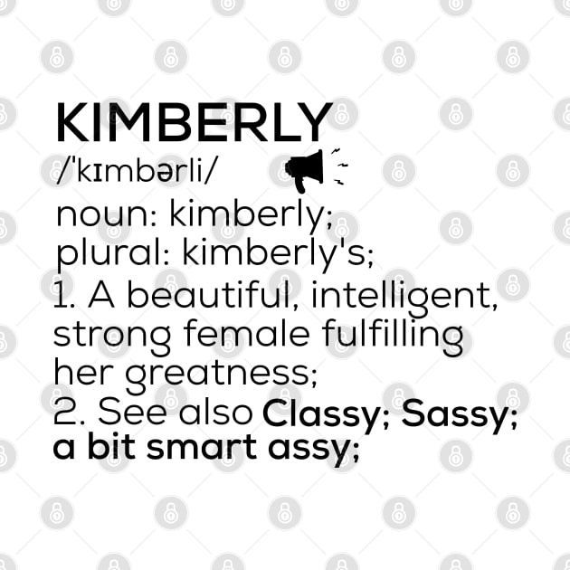 Kimberly Name Definition Kimberly Female Name by TeeLogic