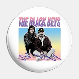 The Black Keys / Retro Style Aesthetic Meme Parody Design Pin