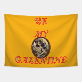 Galentines day golf lady Tapestry