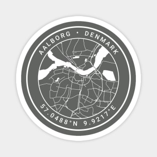 Aalborg Map Magnet