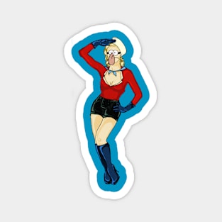 barnacle boy pin up Magnet