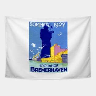 1927 Bremerhaven Germany Tapestry