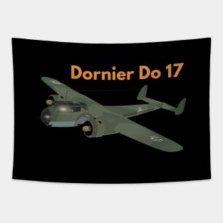 Dornier Do 17 German WW2 Airplane Tapestry