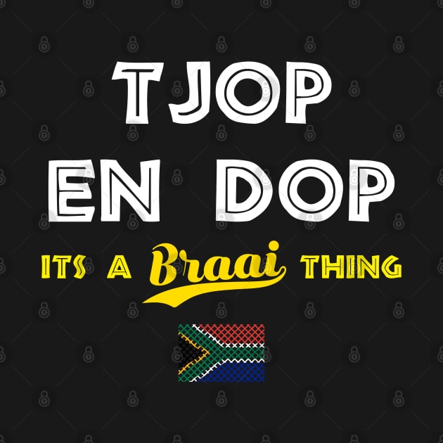 Tjop En Dop Classic South African Braai Family by BraaiNinja