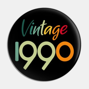 Vintage 1990 Pin