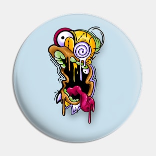 Trippy Homer Pin