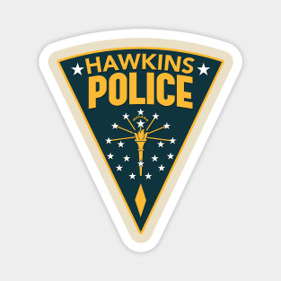 Hawkins Police Department Magnet