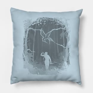 Hunger Games Woods - Purple Pillow