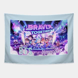 Braver Together BTS Cookie Run Kingdom Tapestry