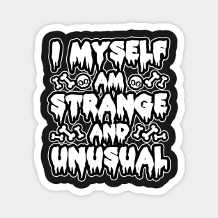 Strange and Unusual - Goth Magnet