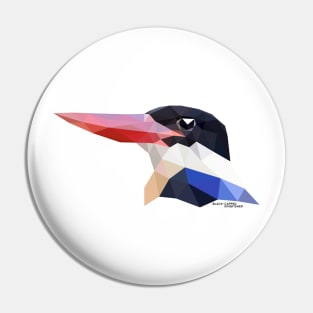 Black-capped Kingfisher Pin