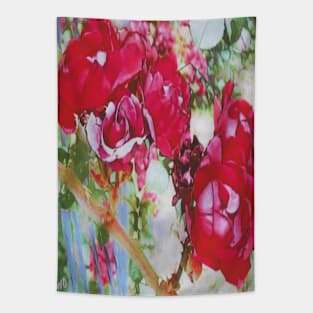 Roses: the world of flowers Tapestry