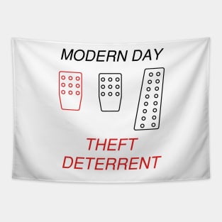 Modern Day Theft Deterrent Tapestry