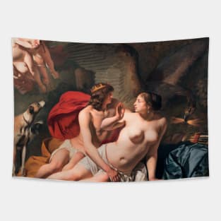 Jupiter and Callisto by Caesar van Everdingen Tapestry