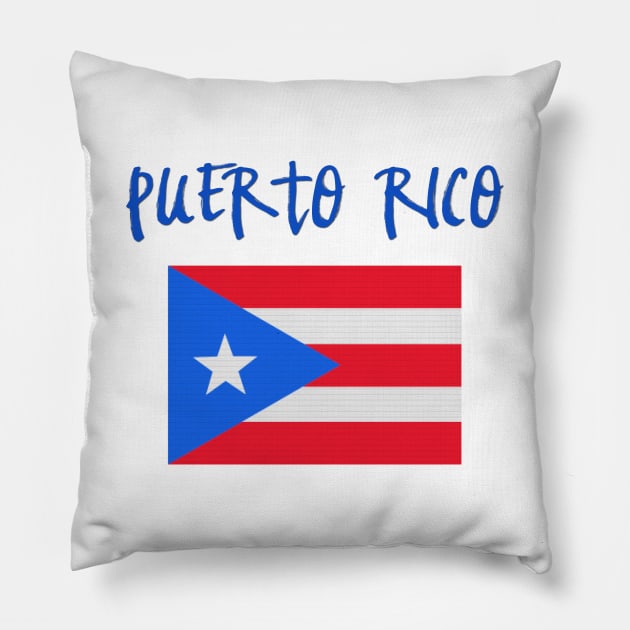 Puerto Rico Pillow by NV