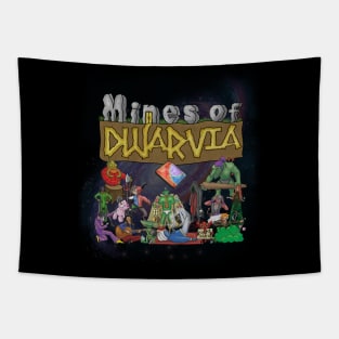 Mines of Dwarvia Tapestry