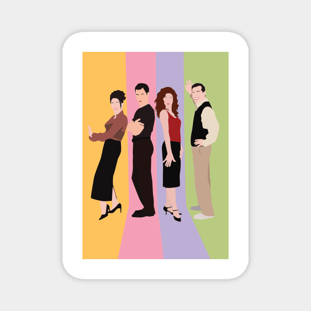 Will & Grace. Magnet by NostalgiaPaper