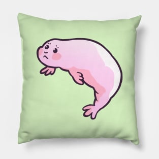 Pink Harp Seal Pillow