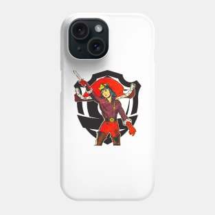 Prince boy wielding a sword Phone Case