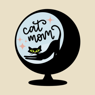 Retro cat mom T-Shirt