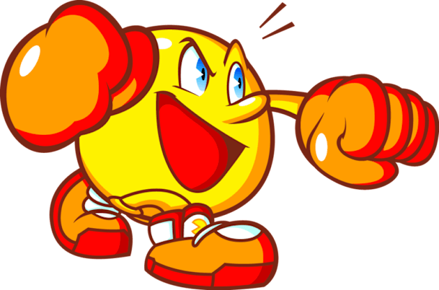 Pac Man Punch Kids T-Shirt by RoswellWitness